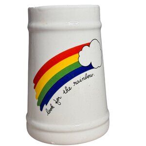 Vintage "Look for the Rainbow" Cup